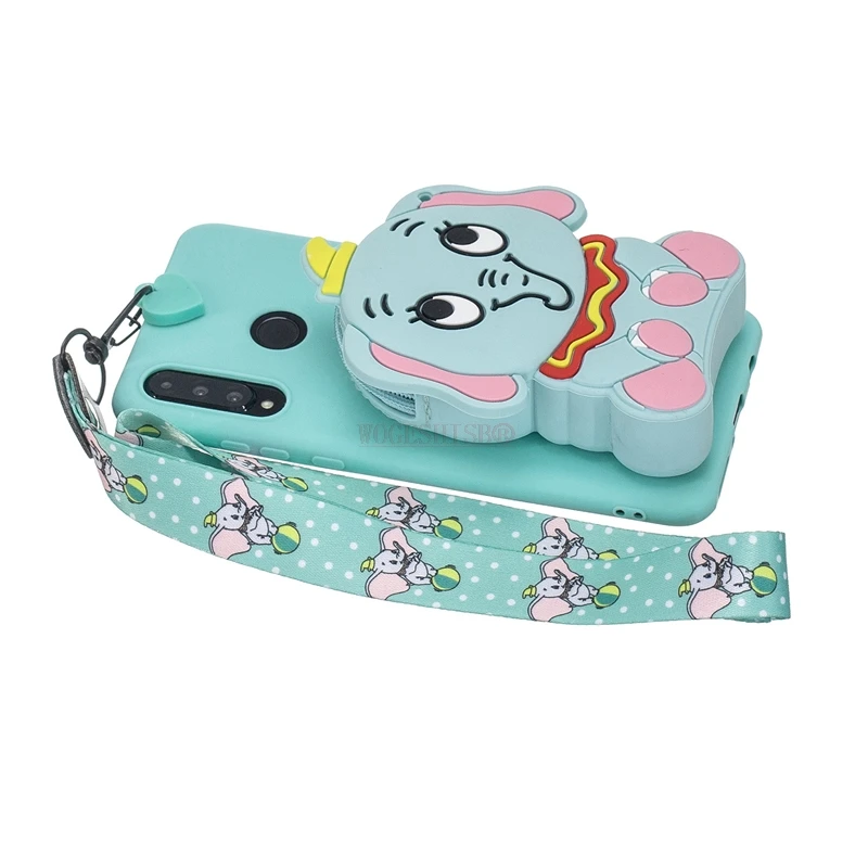 Чехол с бумажником для huawei P30 P20 P10 Lite P10 P9 P8 P Smart плюс Z Коврики 10 20 30 Pro 3D Носки с рисунком медведя из мультика мягкий чехол Coque Funda