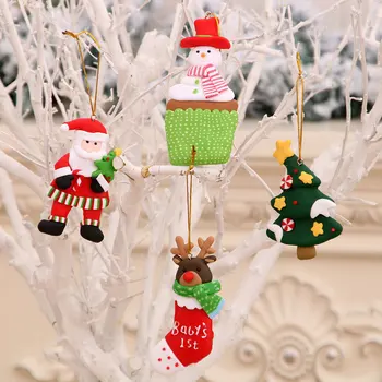 

Christmas Section Small Gift Christmas Pendant Decorations Christmas Tree Pendant Santa Claus Small Pendant Refridgerator Magnet