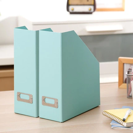 2pcs Creative Papery File Box Desk Organizer Office Paper Organizer Tray A4 Box Diy Magazine Holder Desk Paper Stand File Tray Aliexpress