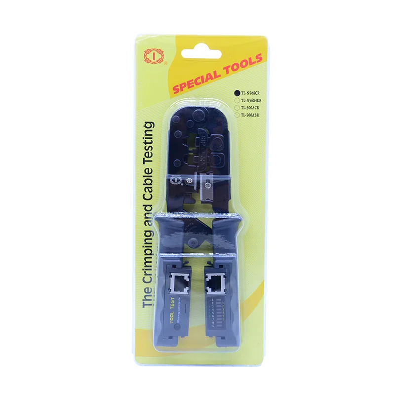Плоскогубцы 2 в 1 RJ45 для сетевого кабеля LAN режущий инструмент Тестовый Кабель