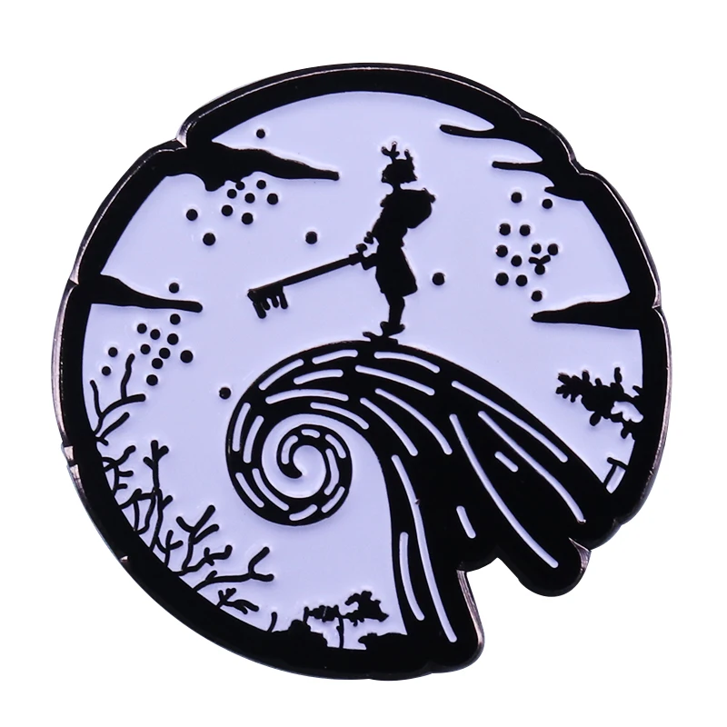 Kingdom Hearts Smalto Pin Fantasy Game Badge Estetica Decor