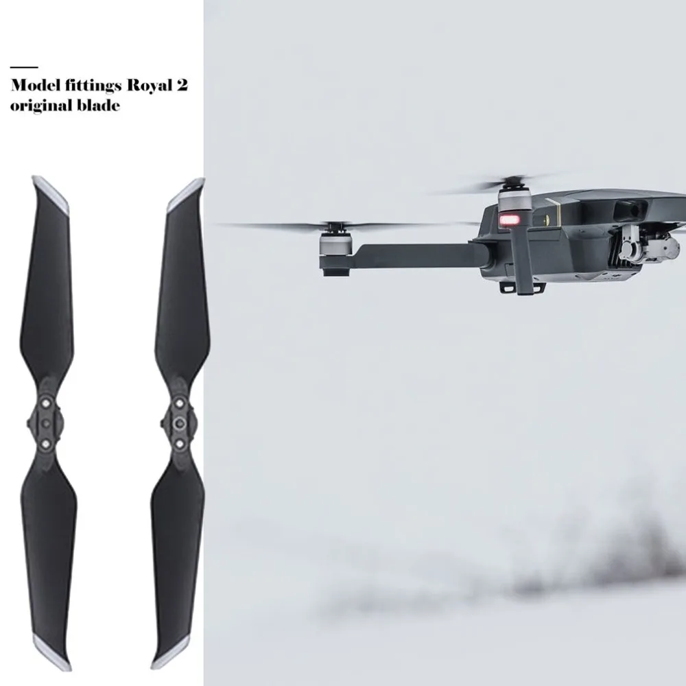 2 шт./пара пропеллеры RC Quick Release лопасти весла с низкой Шум для DJI Mavic 2 дрона с дистанционным управлением комплектующие для потолочного вентилятора