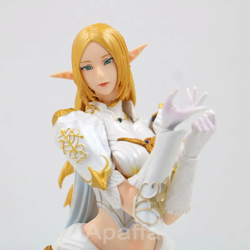 Аниме фигурка 26 см Lineage heaven 2 Elf Female mage масштаб 1/7 окрашенная ПВХ экшн игрушки