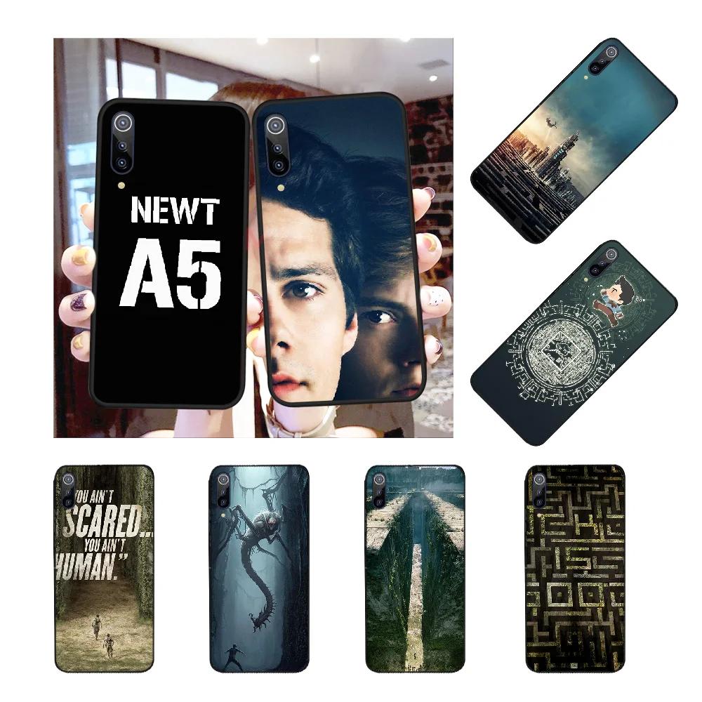 NBDRUICAI чехол с лабиринтом бегунком черный мягкий для телефона Redmi Note 8 8A 7 6 6A 5 5A 4 4X 4A