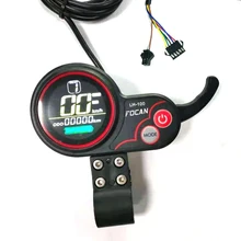 FOCAN электроскутер 24 в 36 в 48 в 52 в 60 в цветной ЖК-дисплей дроссельная заслонка для электрического скутера фотомагнитный LH100 электроскутер с ЖК-дисплеем FOCAN электроскутер 24 в 36 в 48 в 52 в 60 в цветной ЖК-дисплей дроссельная заслонка для электрического скутера фотомагнитный LH100 электроскутер с ЖК-дисплеем