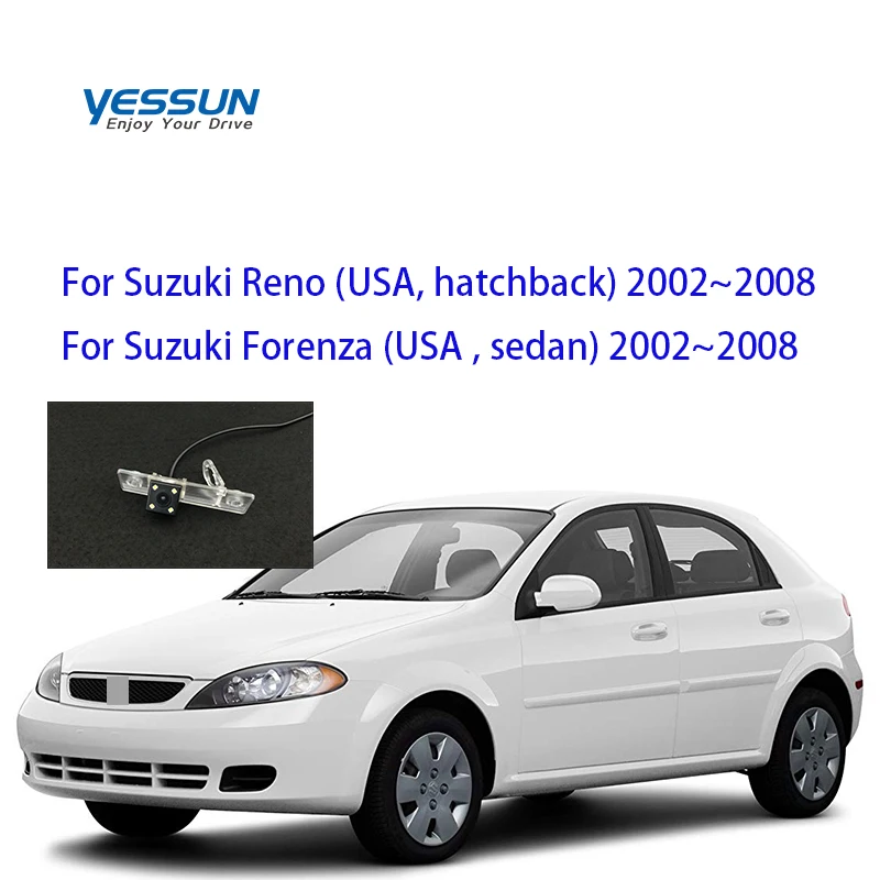 Yessun автомобильные аксессуары камера заднего вида для matiz для daewoo Suzuki Reno(США, хэтчбек) 2002~ 2008 для Suzuki forenza