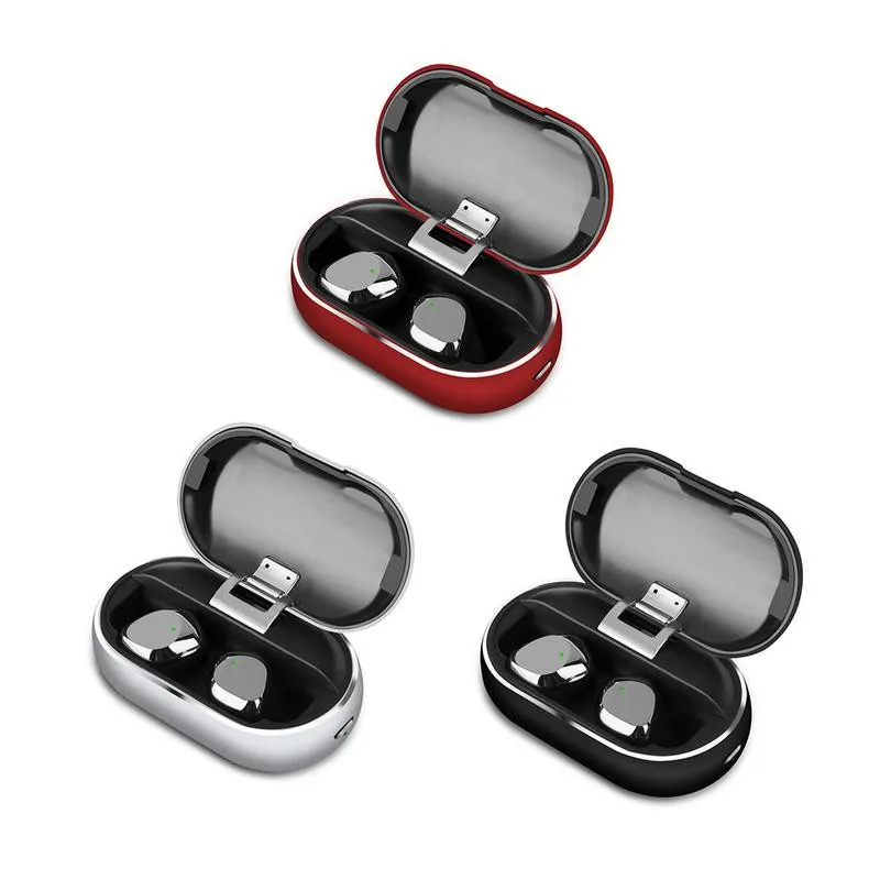 

X26 TWS bluetooth 5.0 Earphone True Wireless Earbuds IPX7 Waterproof Stereo Hifi Sound With MIC Metal Charge Case