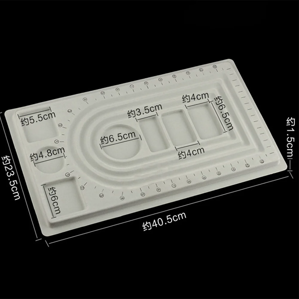 S 108 For Bead Лоток DIY доска из бисера ювелирные изделия Браслет Ожерелье Органайзер пластина в сборе - Цвет: S 108 For Bead
