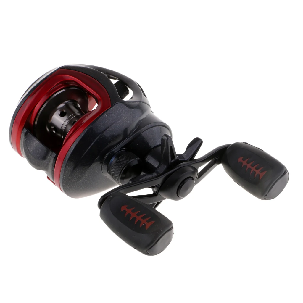 Супер гладкая катушка baitcasing 7,0: 1 Передаточное отношение 3+ 1 подшипники, 12lbs Макс сопротивление