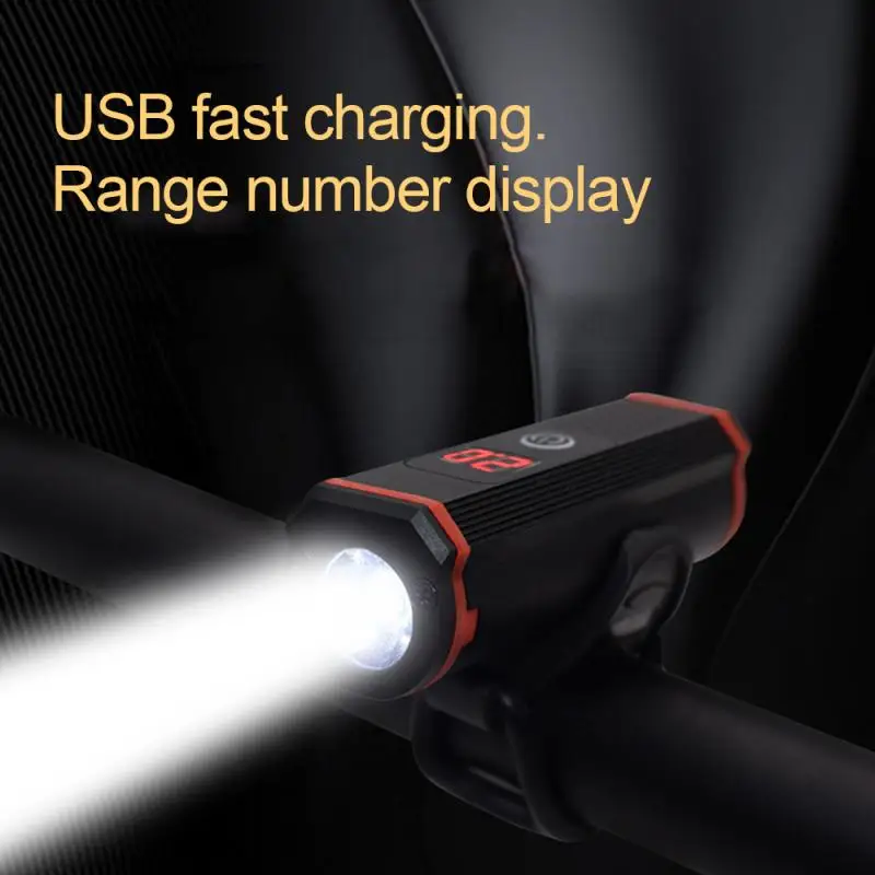 Велосипедный светильник для велосипеда с зарядкой от Usb, новинка, Ночная езда T6, блики, ССБ Водонепроницаемый светодиодный Интеллектуальный Предупреждение ющий головной светильник, Аксессуары для велосипеда