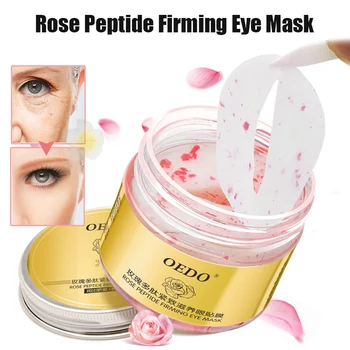 

60Pcs/Box Moisturizing Firming Eye Mask Eyelid Pad Rose Peptide Patches SK88