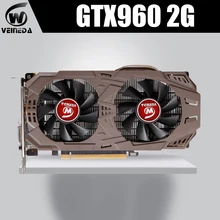 VEINEDA – carte graphique nVIDIA Geforce GTX 960, 2 go GDDR5, 1050 bits, originale