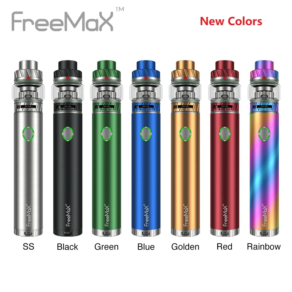 Новый 80 W Freemax Twister набор с 2 мл/5 мл Fireluke 2 бак и 2300 mah Батарея электронных сигарет Vape ручка комплект против stick v9/перетащите 2