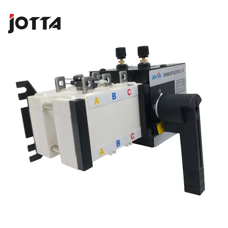 Jomall 100amp 220 V/230 V/380 V/440 V переменного тока 3-полюсный 3 фазный автоматический переключатель передачи ats