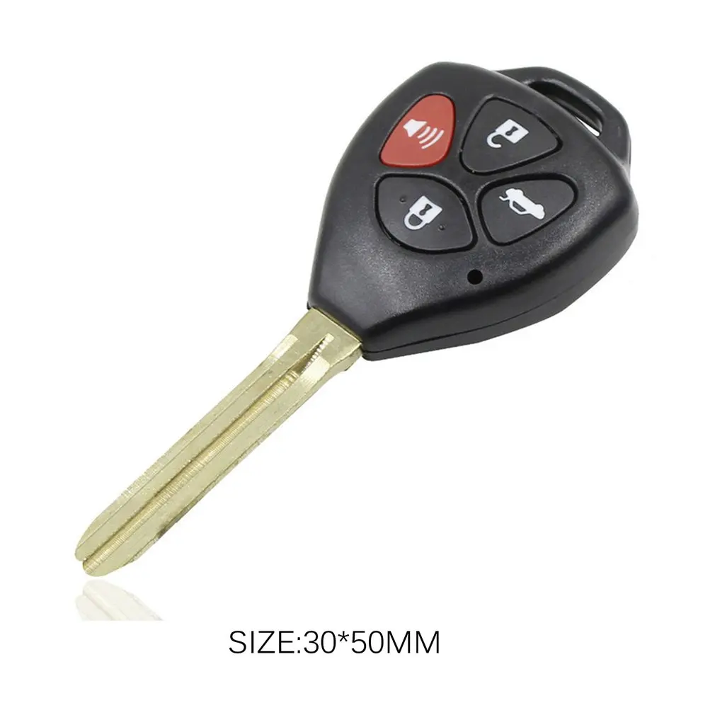3 + 1 кнопочный пульт дистанционного управления для Toyota Camry 4 Toy43 Crown|Заготовки