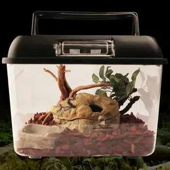 

Reptile Breeding Box-Acrylic Terrarium Containers-Portable Reptile Terrarium