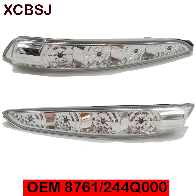 OEM 876144Q000 876244Q000 зеркало заднего вида лампа для 2010- hyundai Sonata зеркало заднего вида поворотный сигнал светодиодный светильник