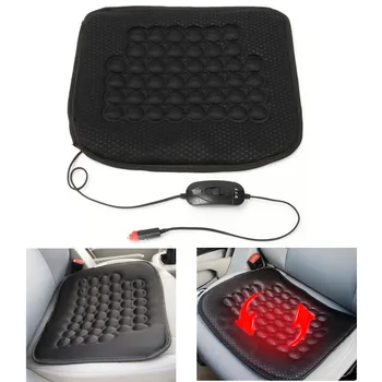 

Universal 30W 12V Electric Car Front Seat Heated Cushion Cover Winter Fast Heating Seat Pad Interior Automotive Accessories