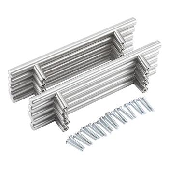 

20pcs T Bar Kitchen Cabinet Door Handle Cupboard Drawer Furniture Handles Pull Urniture Handle Diameter 12mm High Quality