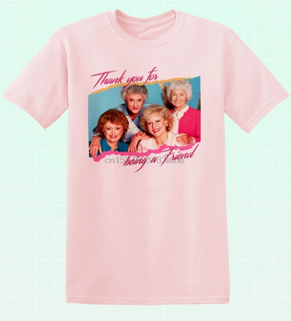 Футболка с надписью Golden Friends Petrillo Shady Girls Pines Lgbt Pride Blanche Gay Tee из дышащей ткани |