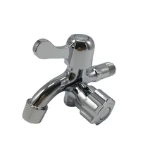 Multifunctional Faucet Dual-use Faucet One In and Two Out Side-opening Shower Faucet Spray Gun Faucet Faucet Accessories