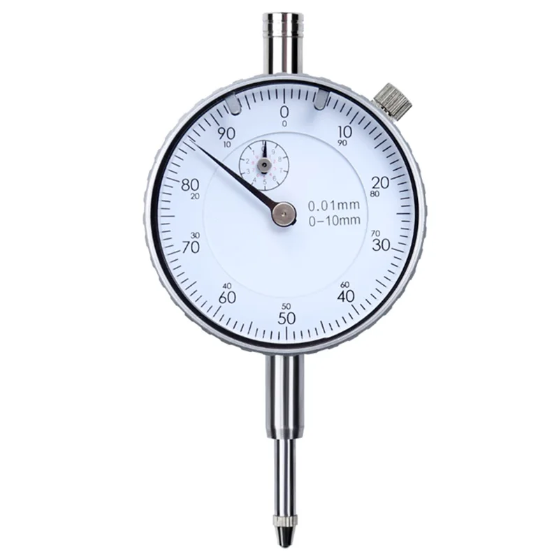 

Precision 0.01Mm Dial Indicator Gauge Shockproof Dial Gauge Indicator Measure Instrument Tool Analog Micrometer