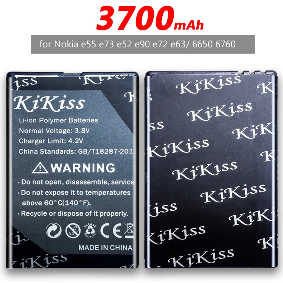 3700 мА/ч BP-4L Батарея для Nokia E61i E63 E90 E95 E71 6650F N97 N810 E72 E52 BP4L BP 4L батареи сотового