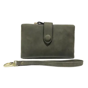

Chic Tri-Fold Wallet Women Wallets Small Fashion PU Leather Purse Women Ladies Card Bag Best Sale-WT