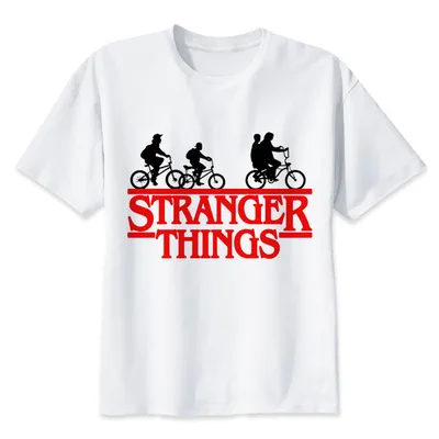 

stranger things demogorgon t shirt 2017 hip hop t-shirt men O-neck eleven mens tee shirts high qualty tshirt upside down