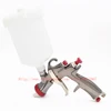 LVLP spray gun gravity spray gun 1.3mm 600CC cup manual spray gun with spray gun accessories ► Photo 1/6
