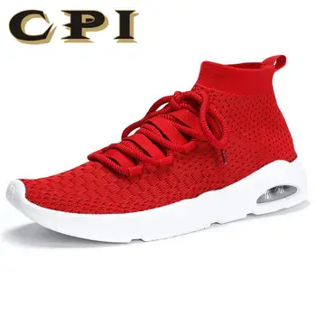 

CPI New Casual Shoes Sneakers For Men Masculino Esportivo Lightweight Flying Sport Sneaker Free Run Stability High Help ZY-52