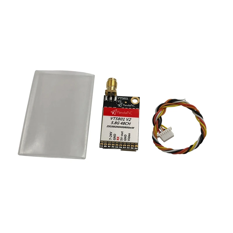 ABKT-PANDARC VT5801 V2 5,8G 48CH 25/100/200/400/600 передатчик mw FPV RP-SMA женский
