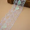 10 Yard Lace Roll White Lace Ribbon 78mm Wide Lace Trimming for sewing DIY Embroidered Bridal Wedding Lace for Decoration Crafts ► Photo 3/6