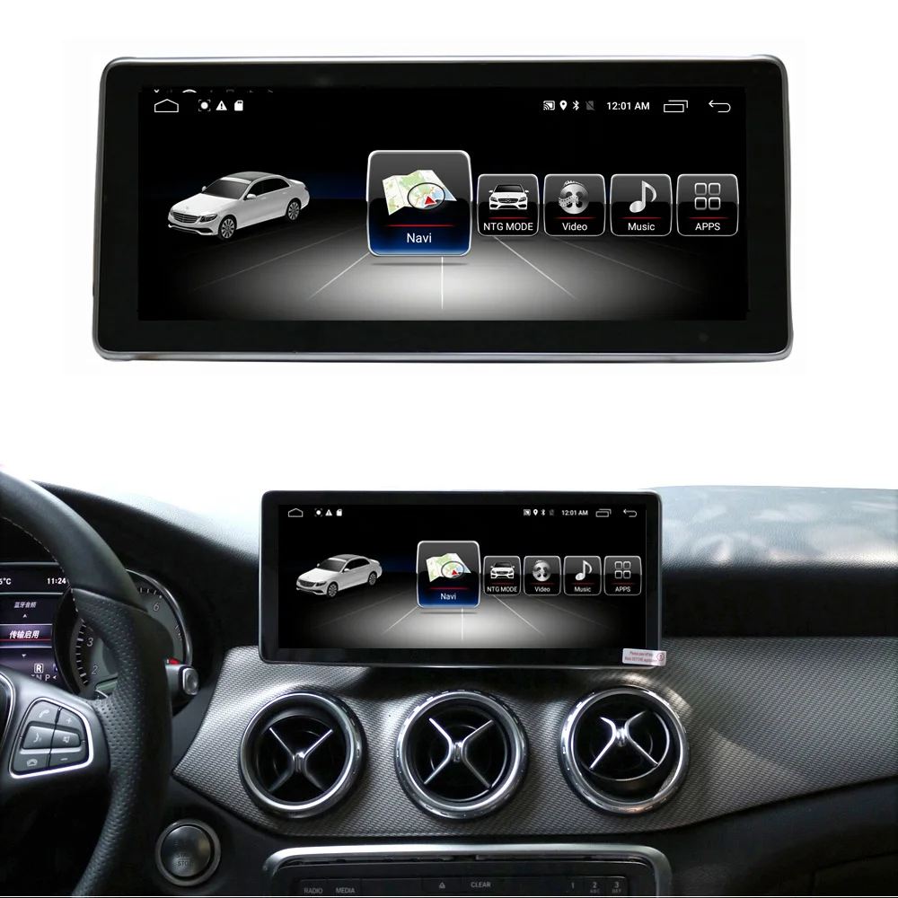 

10.25" Android 8 Display 4+64G Car Radio Multimedia GPS Navigation Head Unit for Mercedes Benz GLA180 GLA200 GLA250 GLA220 GLA45