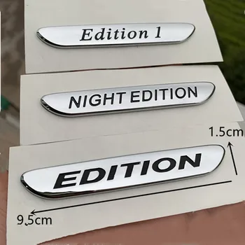 

Car Styling For Mercedes Benz AMG EDITION 1 Night Edition C300 C200L GLA CLA Emblem Side Fender Logo stickers