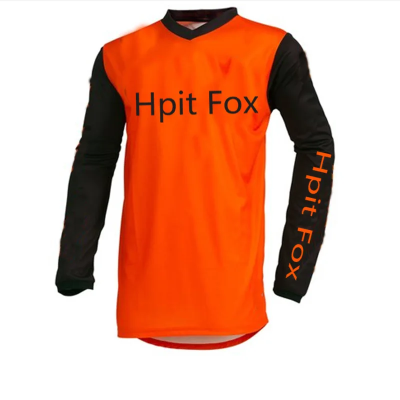 fox mtb jersey orange