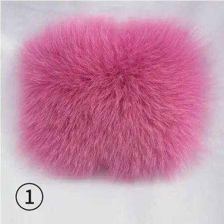 Новинка года! Зимняя женская парка naturliche pelz Fuchspelz Mantel naturliche pelz jacke warme schlanken - Цвет: 1