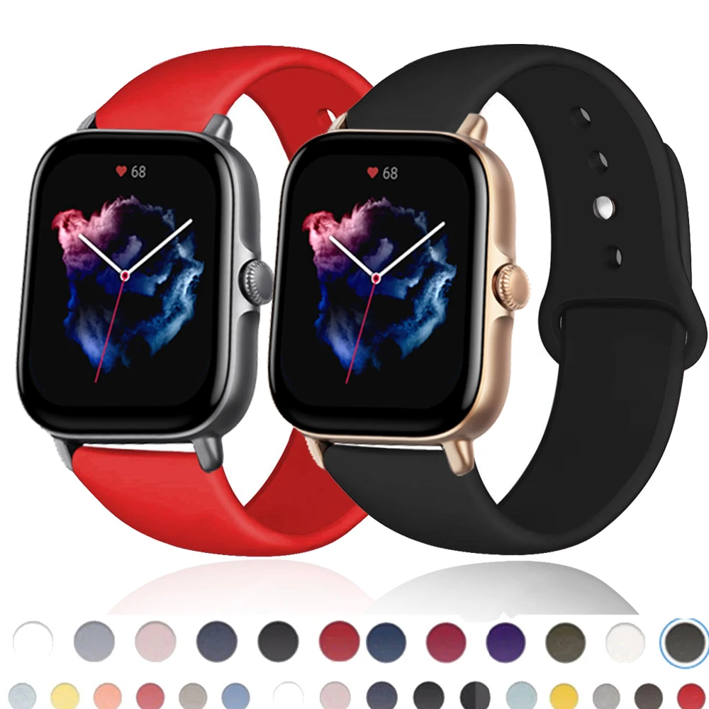 Ремешок для часов Amazfit GTS 3/2/2e/GTS2 Mini/GTR 3 42 мм/47 мм 20 22 | Наручные часы