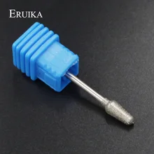 ERUIKA, 1 шт., алмазные сверла, аксессуары для маникюра, сверло для ногтей, электрическая пилка, фреза для ногтей, инструменты для очистки ногтей
