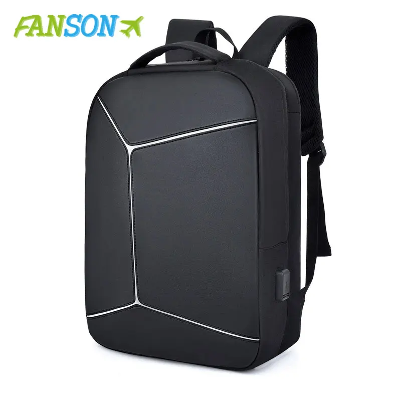 

FANSON Waterproof Laptop Backpack Travel Bags Usb 17 Inch School Men Backpacks Women Casual Bagpack 15.6 Inch DayPack