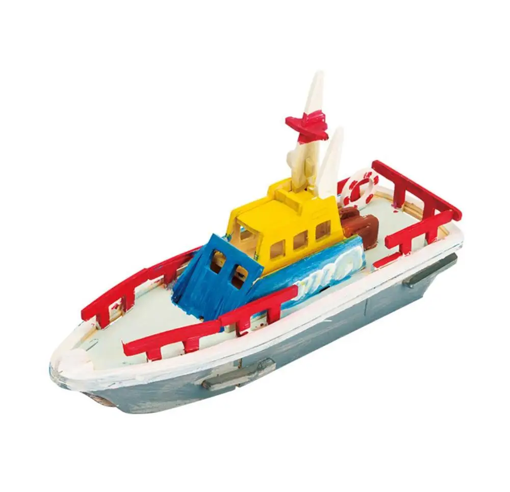 liftboat 3D wodden головоломка с окрашенным цветом животное автомобиль Фламинго Лев и т. Д. 3D деревянная головоломка игрушка сборка украшение стола - Цвет: liftboat