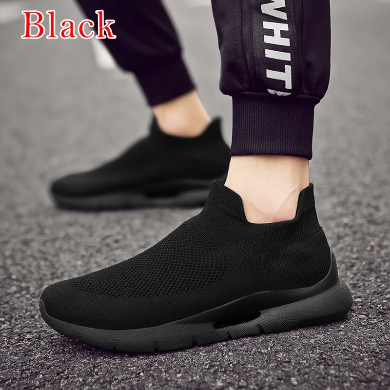 Shujin Вулканизированная обувь; прогулочная обувь; коллекция года; мужские кроссовки; спортивная обувь; мужские кроссовки; Tenis Masculino Zapatillas; обувь для мальчиков - Цвет: Black