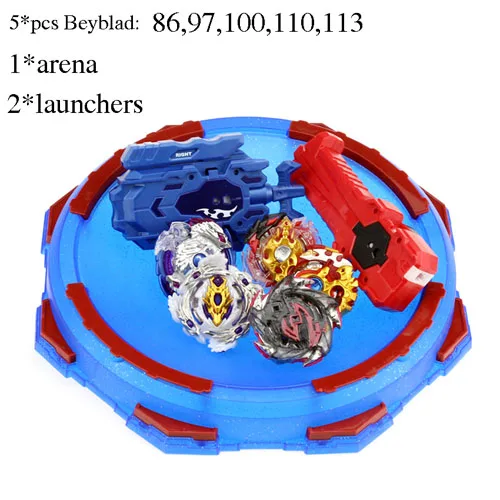 Набор топов пусковые устройства Beyblades GT B153 игрушки toupey Металл Бог взрыв волчок Bey Blade лезвия игрушки лопасти - Цвет: 05