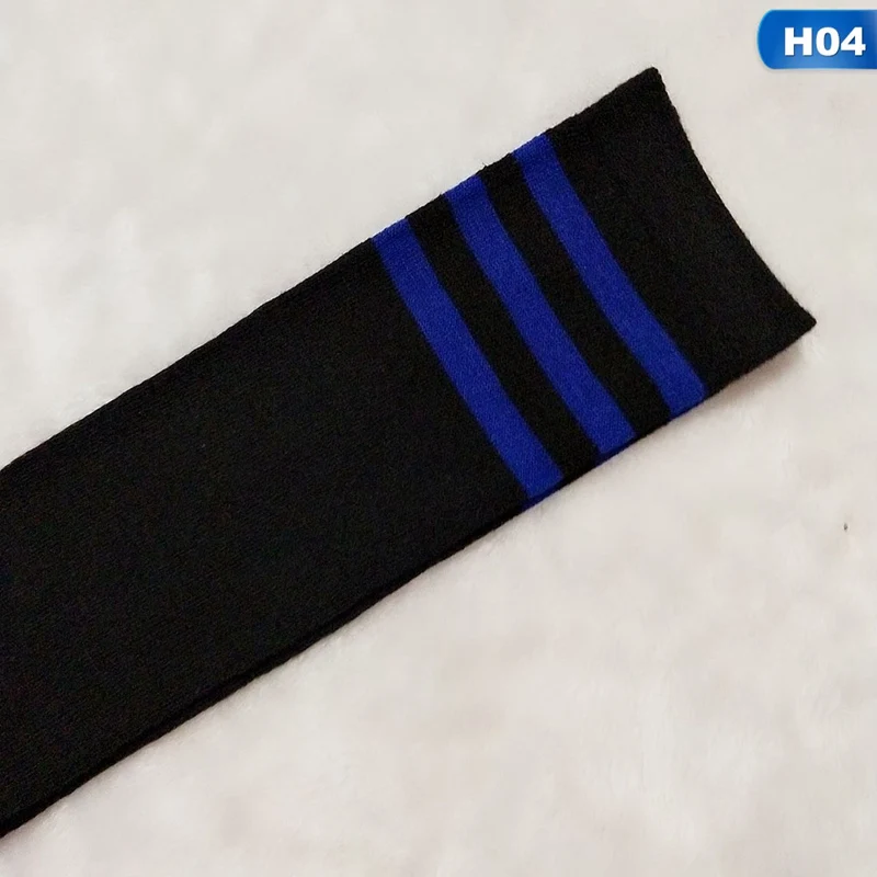 H04 Сексуальные Полосатые гольфы, женские гольфы выше колена, чулки выше колена для девушек и девушек,, теплые гольфы для женщин - Цвет: H04