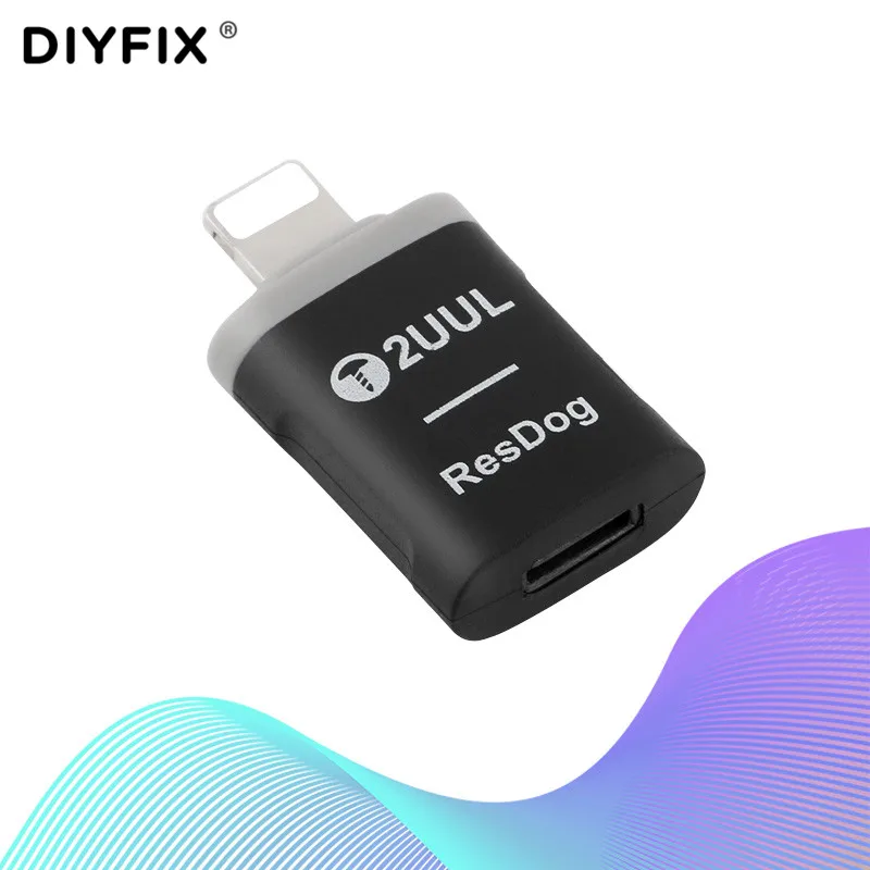 2UUL для Resdog IOS восстановление DFU инструмент iPhone iPad Ремонт без массажер машина свет