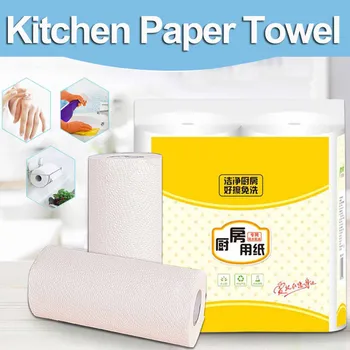 

Paper Towel Kitchen Multifunctional Paper Towels Hygienic Oil Absorption Degreasing Water Absorption Cleaning Paper Towels #YL5