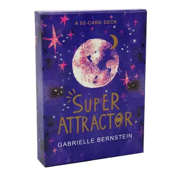 

Super Attractor Tarot A 52-Card Deck Full English Guidebook Read Fate Board Game