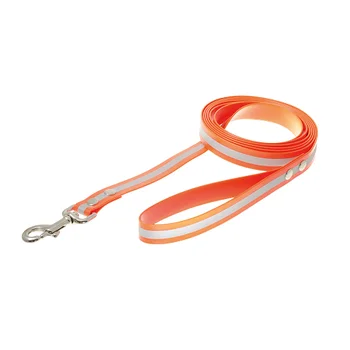 

VIPET leash with snap biotanovy reflective VIPet, orange, 3 mm x 25 m