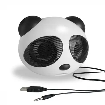 

BEESCLOVER 1PC Computer Speaker Mini USB 2.0 Lovely Animals Portable Speaker for Laptop Desktop Computer d35
