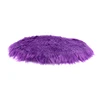 1PC 30x30cm Solid Color Warm Wool Round Cushion Stool Pad Thickening Dining Chair Cushion Anti-Slip Seat Mat Chair Mat Pad  3